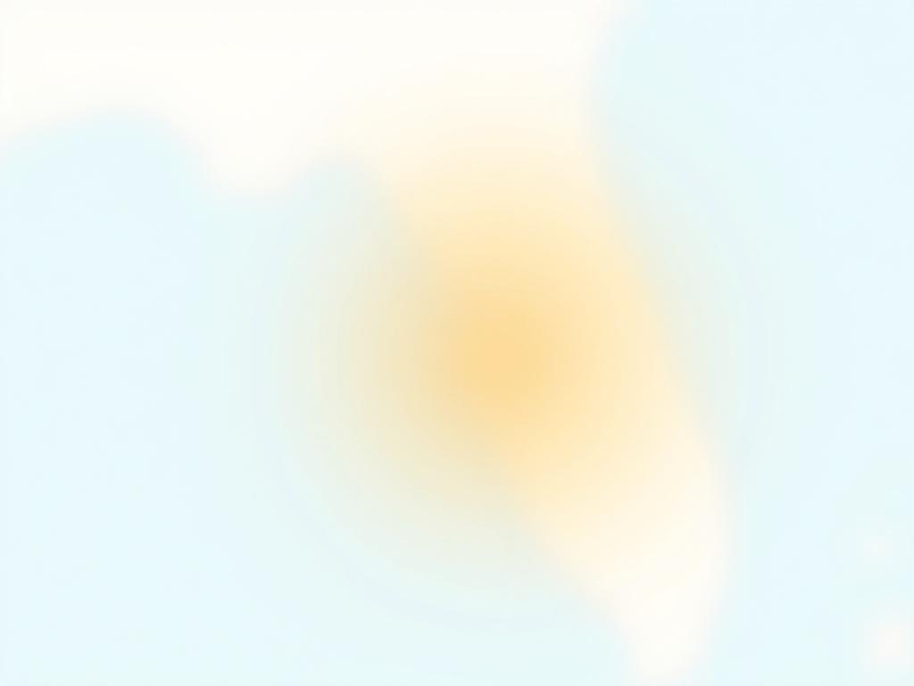 Map highlighting the service radius around Hudson Florida for truck repairs